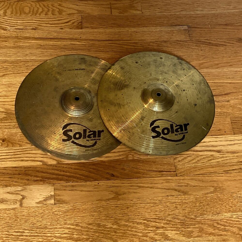 Solar by Sabian Hi Hats 14"/36cm Cymbals (Pair)